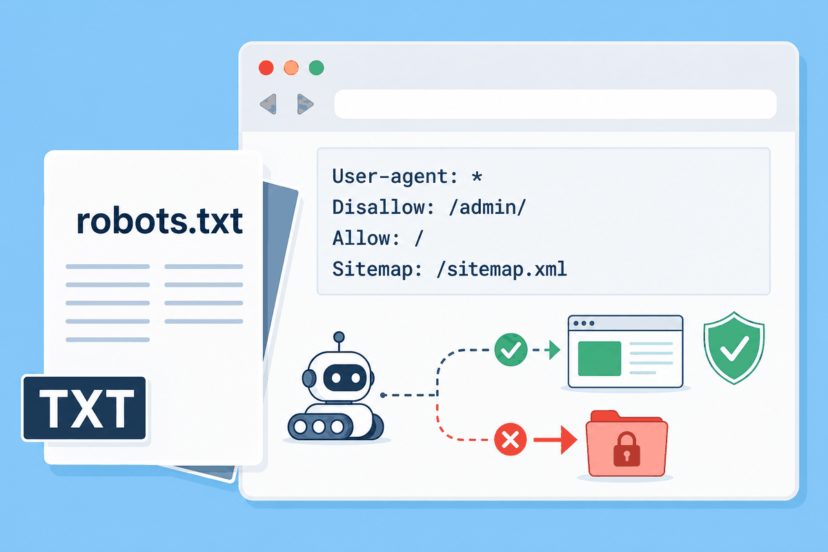 Настройка robots.txt: директивы, разрешённые и закрытые пути сайта